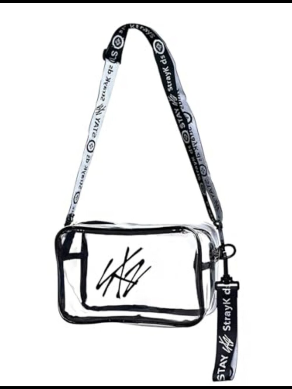 Clear PVC Crossbody Concert Bag Lightstick Storage DIY Satchel